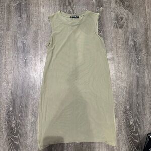 Long mesh tank top with slits on the side!